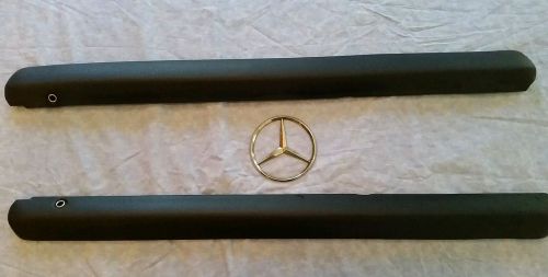 Mercedes benz w114/w115 rear upper door panel trim. both right and left blue