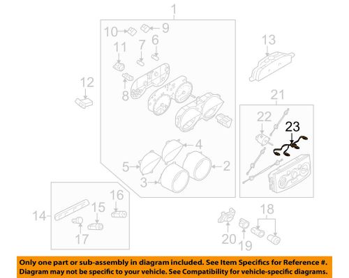 Chevrolet gm oem 04-06 aveo cluster switches-bulb &amp; socket 96618803