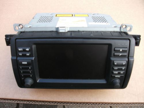 Bmw e46 m3 wide full navigation screen 16:9 gps navi monitor cd player radio