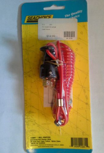 New seachoice universal kill switch w/tether scp 11681  marine boat parts