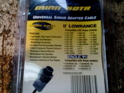 Minn kota mkr-us-5 universal sonar adapter cable 3 pin