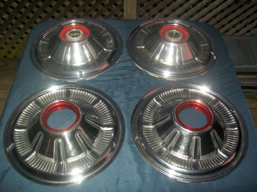 Vintage ford bronco hubcaps set of 4
