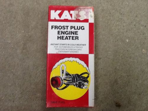 Kats  frost plug engine block heater  400 watt 1.5 inches