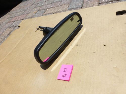 2001-2002 jaguar s-type oem  rear view mirror auto dim with compass 012017  #15