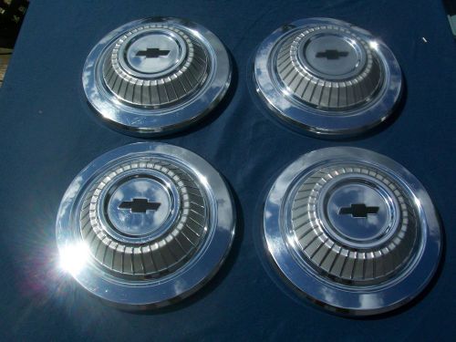 Chevelle dog dish hubcaps set of 4