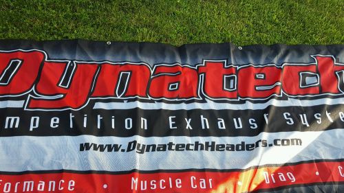 Dynotech headers cloth banner