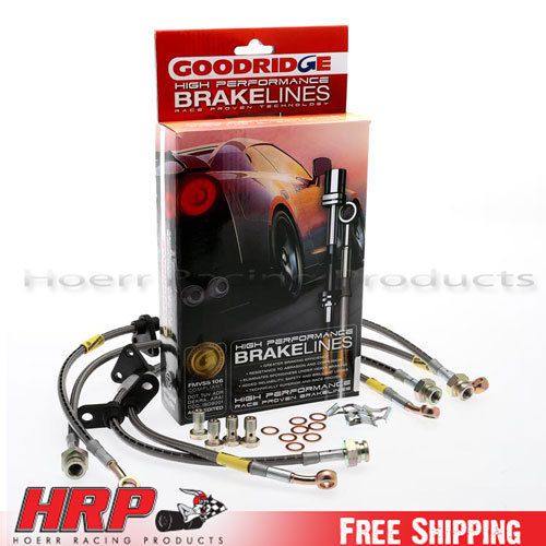 Goodridge 31049 brake line kit 07-13 mini cooper s r56 chassis