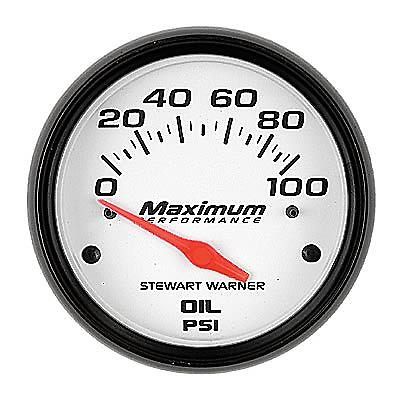 Stewart warner maximum performance series analog gauges 114256