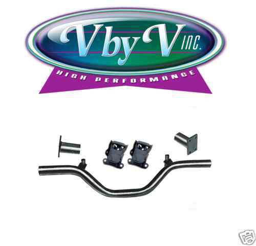 Trans-dapt 4840 universal chevy engine mount crossmember w/pads each