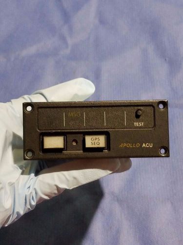 Apollo acu annunciator control unit p/n 430-6080-200 (0616-123)