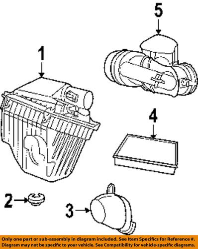 Dodge oem 4880328ac exhaust resonator-resonator