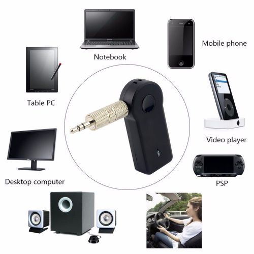 New universal 3.5mm streaming car a2dp wireless bluetooth aux audio receiver