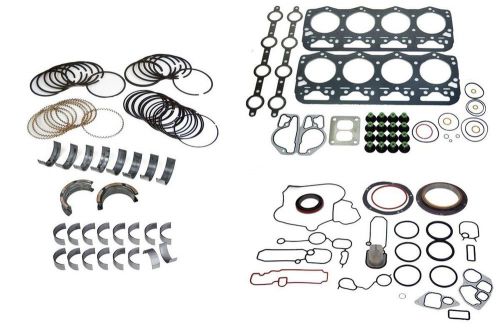 1994-2003 ford powerstroke 445 7.3l diesel rering remain kit gaskets bearings