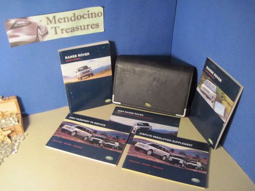 2004 land rover full size range rover owners manual navigation manual buy oem