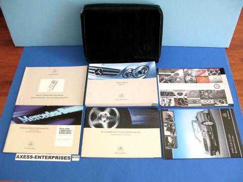 08 2008 mercedes clk clk350 clk550 clk63 owners manuals operators books set h176