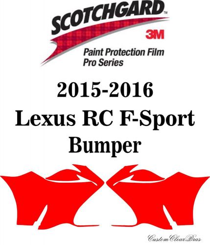 3m scotchgard paint protection film clear pro series 2015 2016 lexus rc f-sport