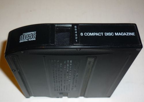 Ford lincoln mercury oem 6 disc cd cartridge / magazine f87f-18c833-aa fast ship