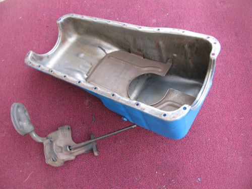 Ford/torino/mustang/cougar 429cj / 460 oem oil pan w/ baffle, pump &amp; all bolts