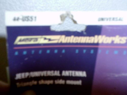 Metra 44-us51 side mount triangle base antenna custom for select cj7 &amp; wrangler