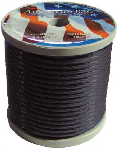 Wire 8 ga smoke color 100ft roll *ab655(r)* american bass 8gb wire