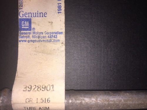 1968-1981 chevrolet dip stick tube 3928901 396 402 427 454 bbc nos