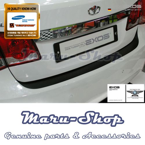 Exos rear bumper trunk protector decal sticker fit 09~15 chevrolet cruze 4dr