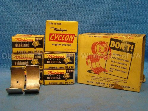 Dodge plymouth 218 230 six series special deluxe rod bearing set 001 1934-59 usa