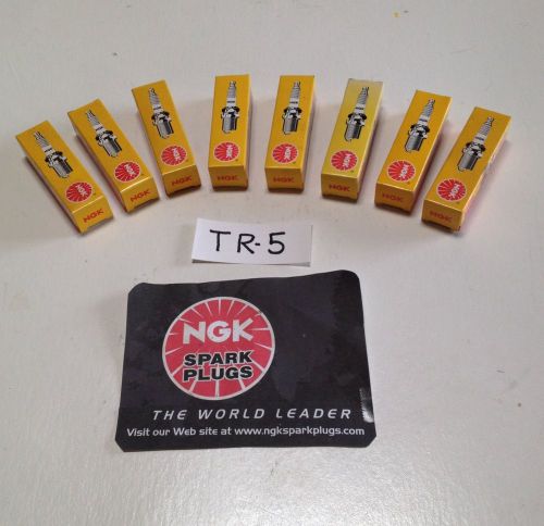 Ngk racing spark plugs  (set of 8)  tr-5