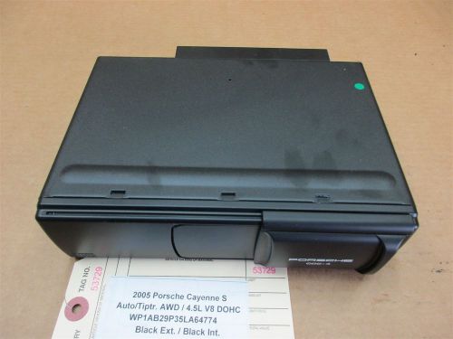 05 cayenne s awd porsche 955 6 disc cd changer 7l5035111c + magazine 79,643