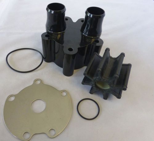 Sea water pump body &amp; impeller inboard &amp; bravo replaces mercruser46-807151a14