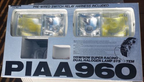 Piaa 960 super racing dual halogen fog/driving clear lights and piaa a.t.d.