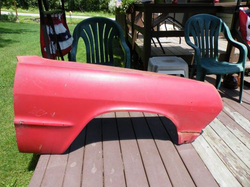 1963 chevy impala/bel-air 2-door front right fender