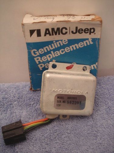 Nos 71-75 amc jeep ihc motorola voltage regulator javelin pacer gremlin scout