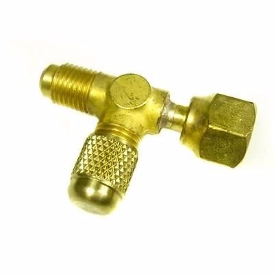 Caspers electronics 102071 - 4an schrader valve tee female port 2 male ports gm