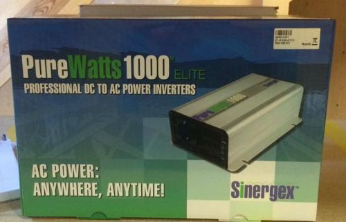 Sinergex purewatts msw inverter 1000w 12v