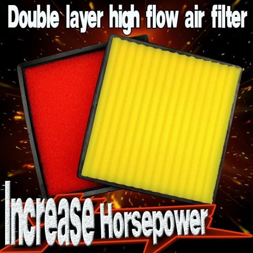 High flow air filter fit chevrolet cruze  1.6 1.8 2009-2015 ( match kn 33-2964 )