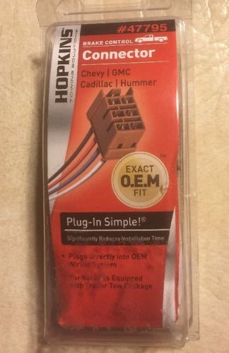 Hopkins  plug-in simple brake control connector - chevy / gmc / cadillac /hummer