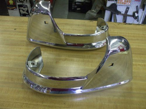 1955 chevy pr nos rear bumper ends l@@@@@@@@@@@@@@@@@k