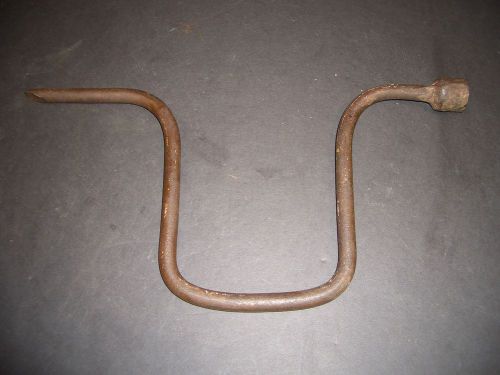 Vintage unique  lug wheel wrench tire iron cap popper rat rod