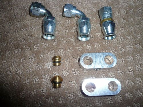 Aeroquip  teflon racing fittings;fbm 1122,fbm1103,fbm 1136,hbs 9302 seperators,