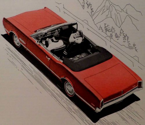 1966 olds 442-ad/picture/print 65 67 68  oldsmobile cutlass convertible 4-4-2