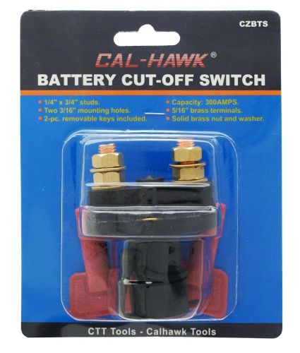 Battery cut off switch for 12v systems