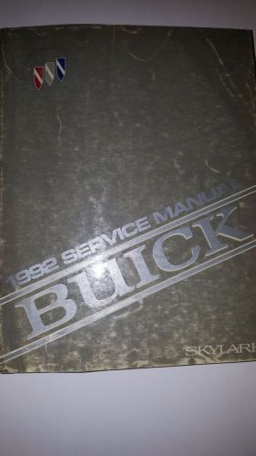 1992 buick skylark service manual
