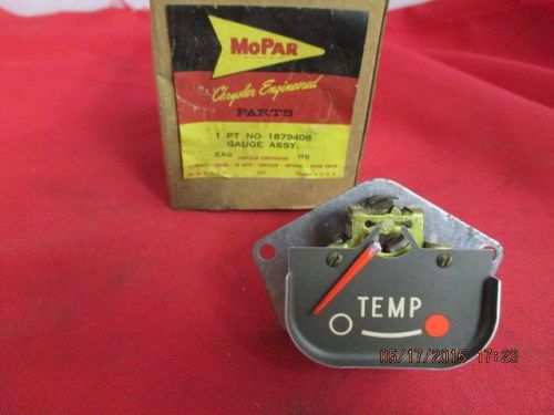 Temperature gauge 59 savoy belvedere sport fury nos mopar 1879408