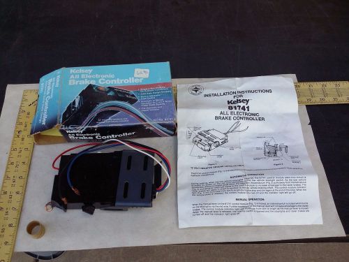 Kelsey all electronic brake controller #81741 for rv trailer load balance