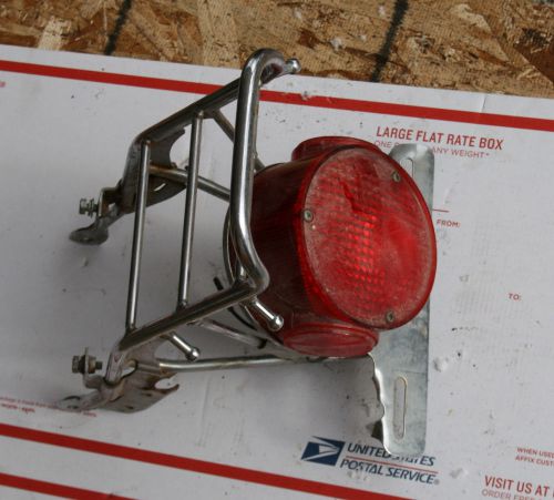1974 yamaha dt 125 rear tailight w/rack