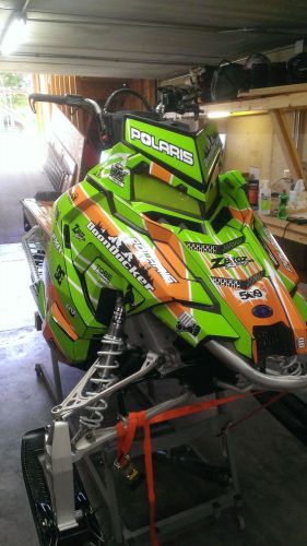 Polaris axys wrap kit sks decals graphics 800 600 pro rmk assault 155 163 green