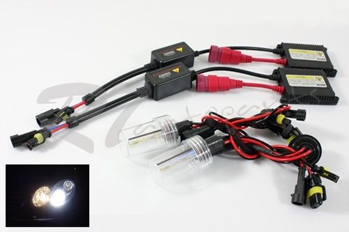 9005/hb3 jdm 6000k white ac slim ballast xenon hid hi beam lights conversion kit