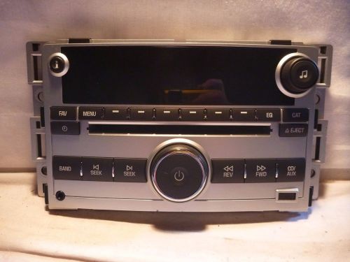 09-13 chevrolet malibu radio cd mp3 usb &amp; aux ports face plates 20940843 cy44209