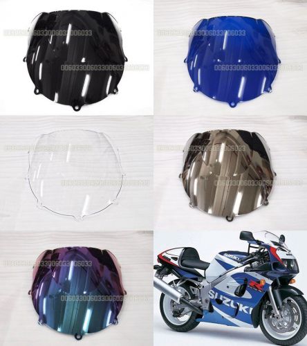 Windscreen for suzuki gsxr600 750w 750t 750 srad 96-00 windshield fairing 33#7
